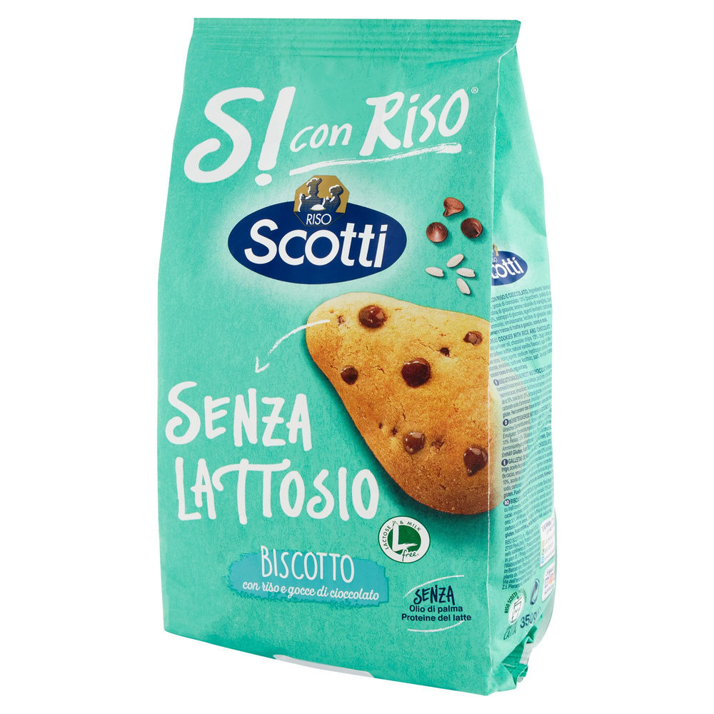 BISCOTTI SCOTTI CON RISO E GOCCE DI CIOCCOLATO SENZA LATTOSIO G 350 - 7