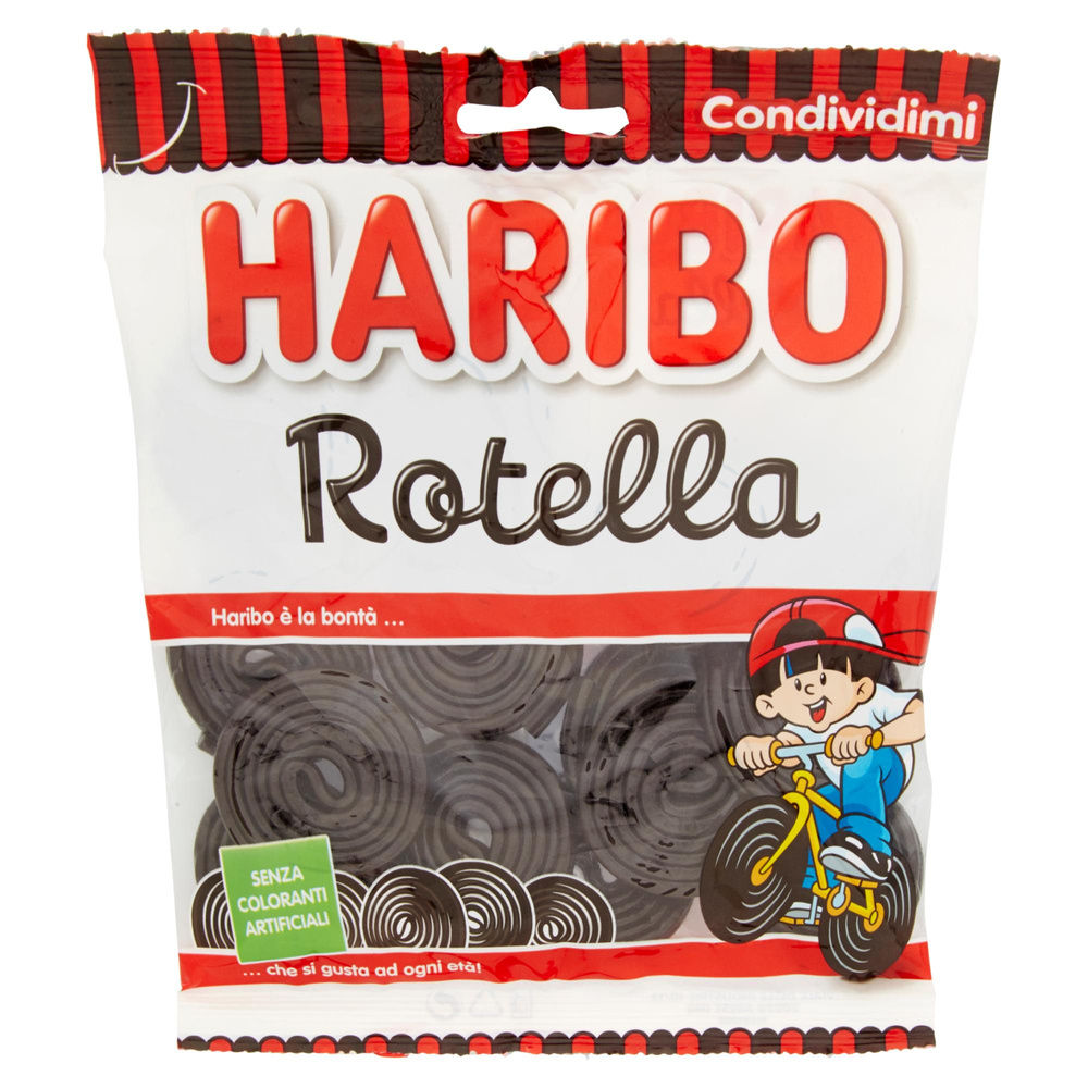 ROTELLE LIQUIRIZIA HARIBO BUSTA G 175 - 7