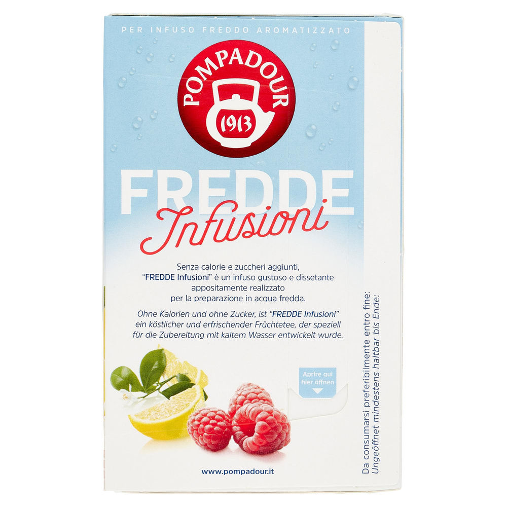 FREDDE INFUSIONI LAMPONE LIMONE POMPADOUR G 45 - 1