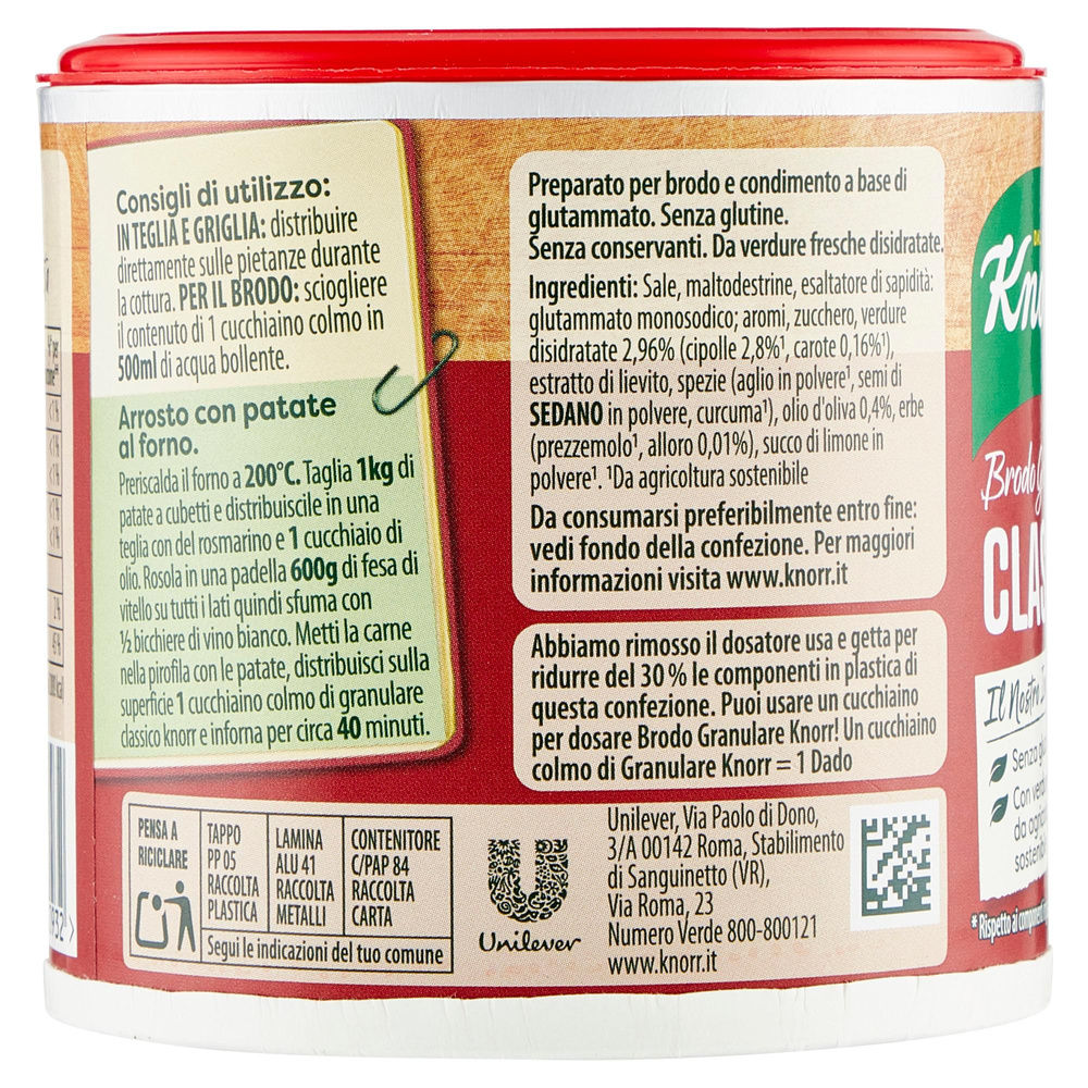 BRODO KNORR GRANULARE CLASSICO VASO G 150 - 4