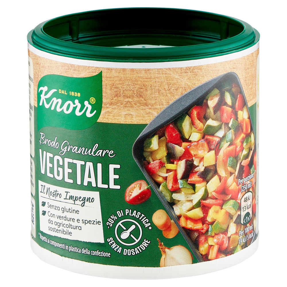 BRODO DI VERDURE KNORR GRANULARE VASETTO G 150 - 3