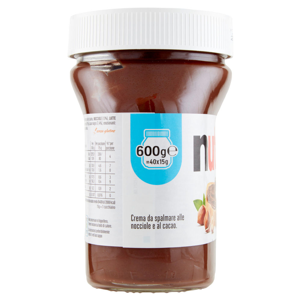 NUTELLA VASO VETRO G 600 - 2