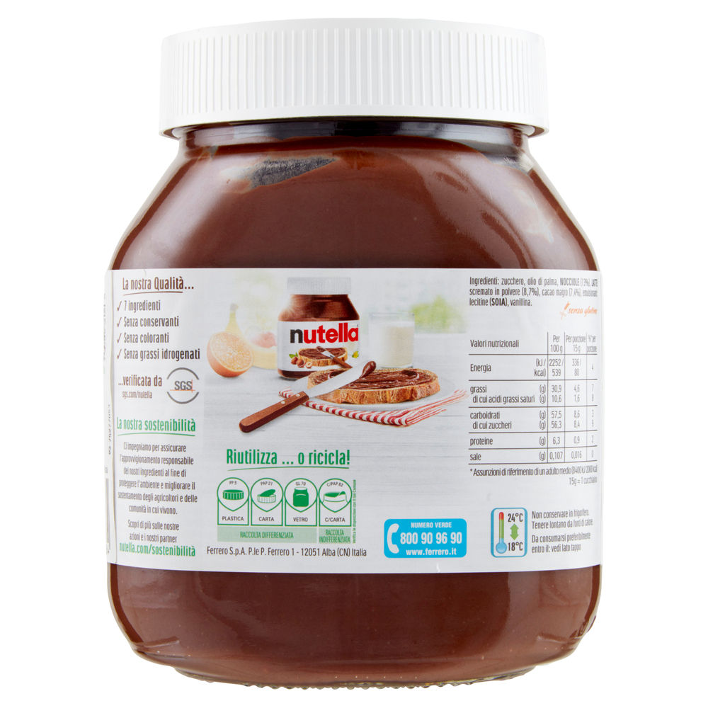 NUTELLA VASO VETRO G 600 - 1