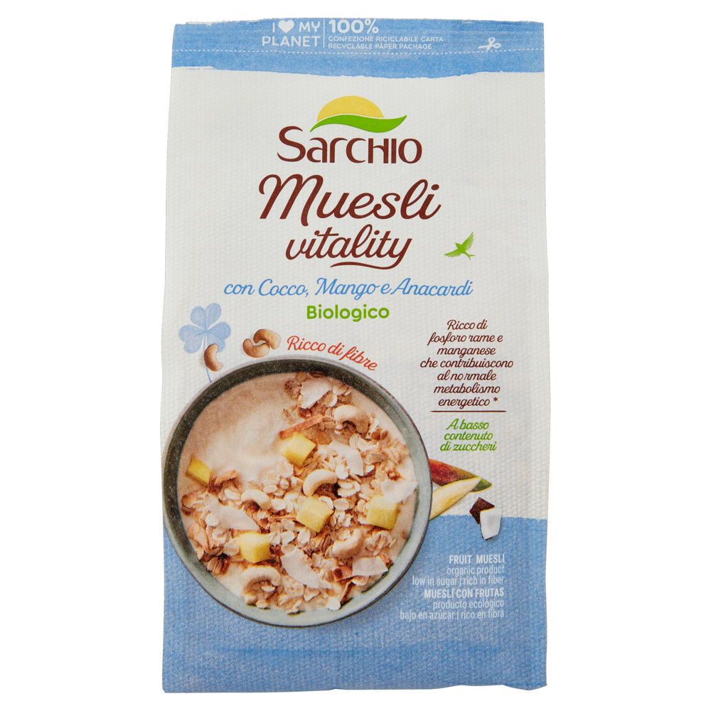 MUESLI BIO VITALITY SARCHIO SACCHETTO G 300 - 5