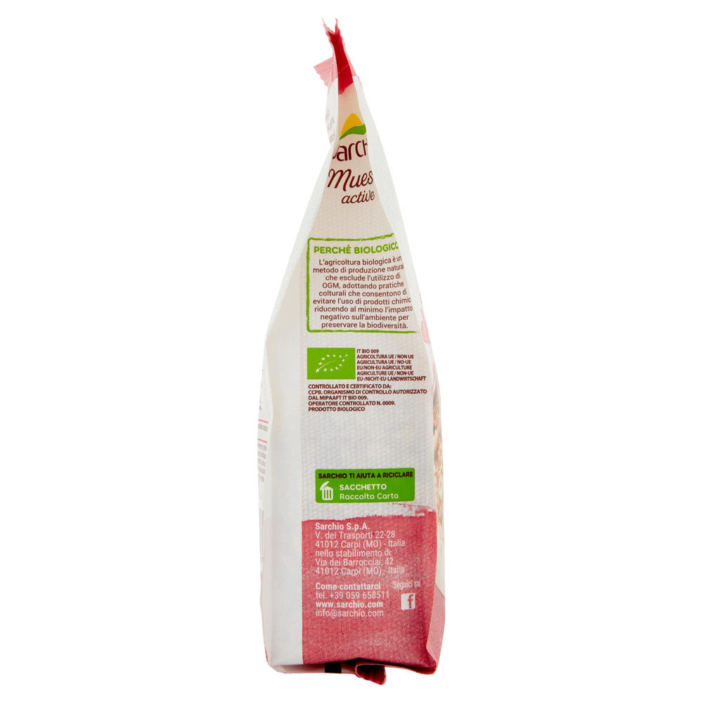 SG-MUESLI BIO ACTIVE SARCHIO G 250 - 4