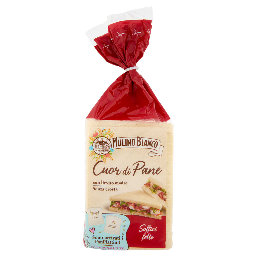 CUOR DI PANE SENZA CROSTA MULINO BIANCO CELLOPHANE G 325 - 0