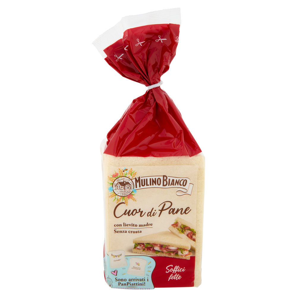 CUOR DI PANE SENZA CROSTA MULINO BIANCO CELLOPHANE G 325 - 6