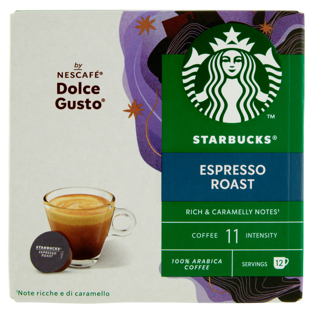 Capsule caffe' starbucks dark espresso sc g 66