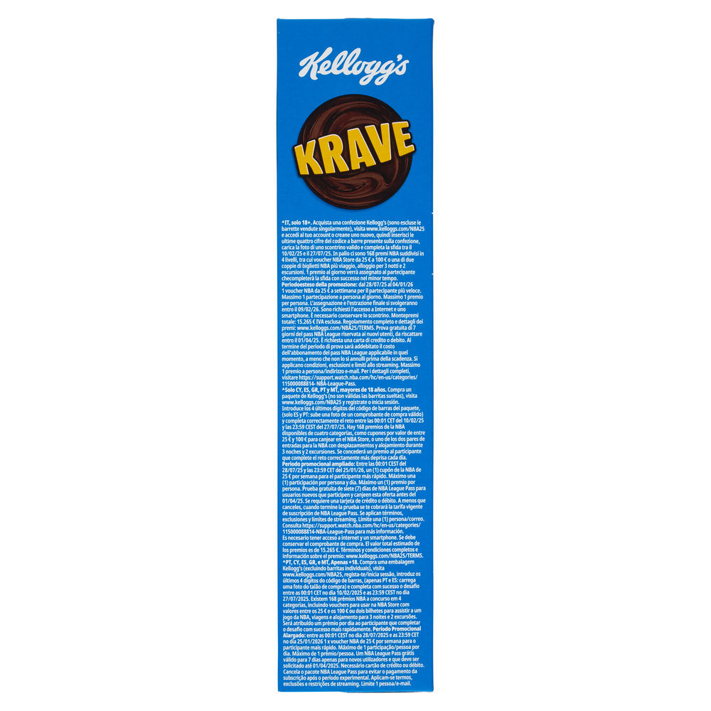 CEREALI CHOCO KRAVE MILK KELLOGG'S SCATOLA G 410 - 21