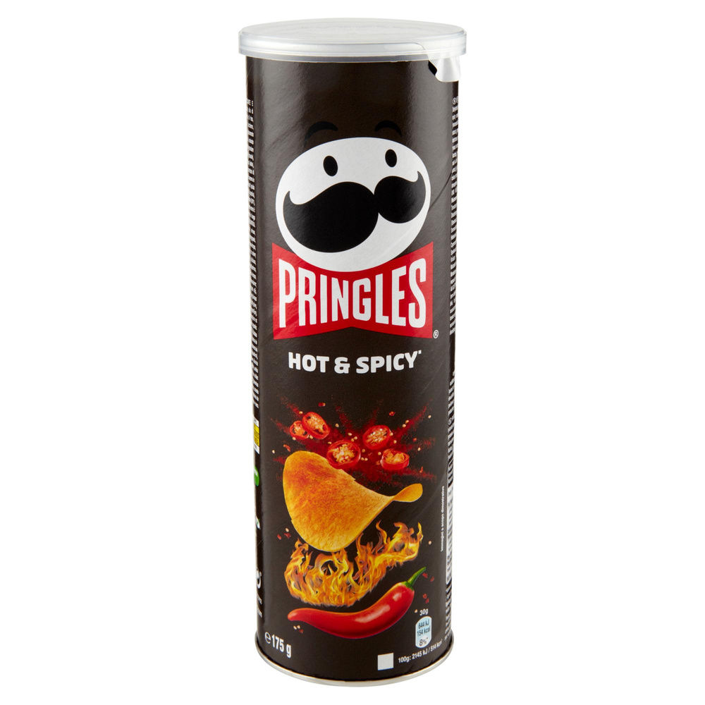 PATATINE PRINGLES HOT & SPICY TUBO G 175 - 7