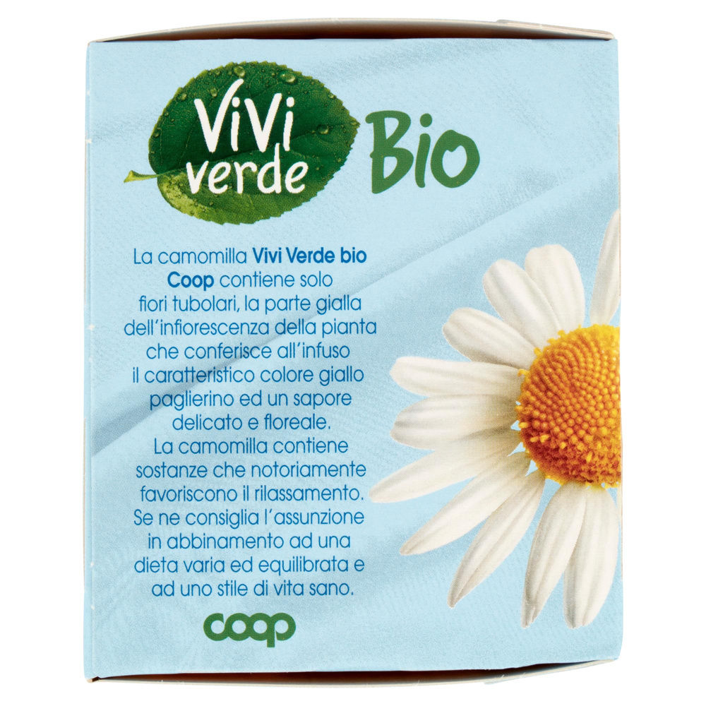 CAMOMILLA BIO SETACCIATA VIVIVERDE COOP SCATOLA 20 FILTRI G 24 - 6