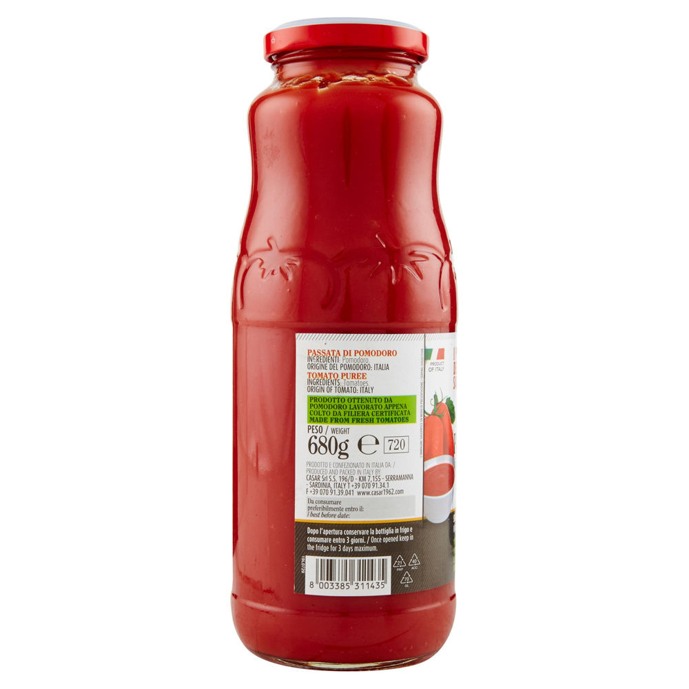 PASSATA DI POMODORO I POMODORI DELLA SARDEGNA 680G - 4