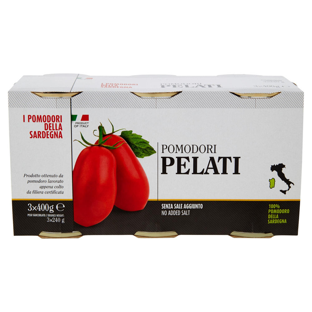 POMODORI PELATI I POMODORI DELLA SARDEGNA G400X3 - 2