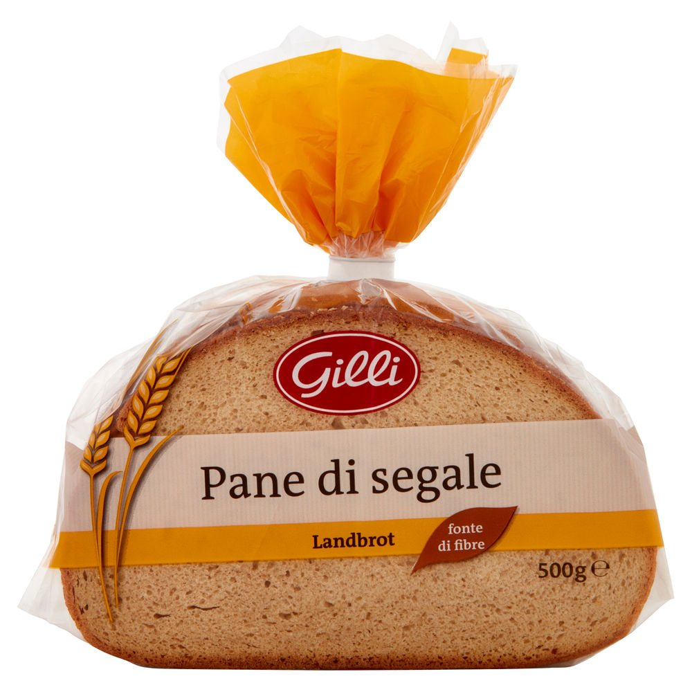 PANE DI SEGALE LANDBROT GILLI 500G - 0