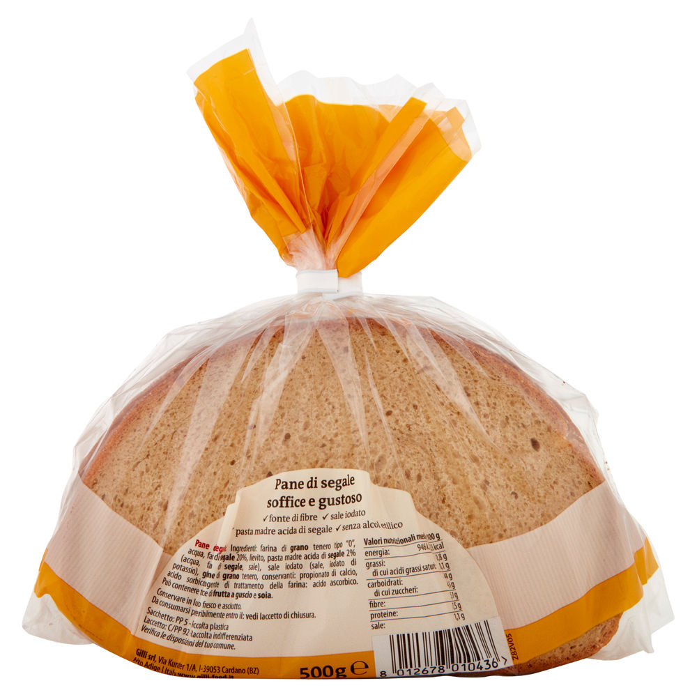 PANE DI SEGALE LANDBROT GILLI 500G - 1