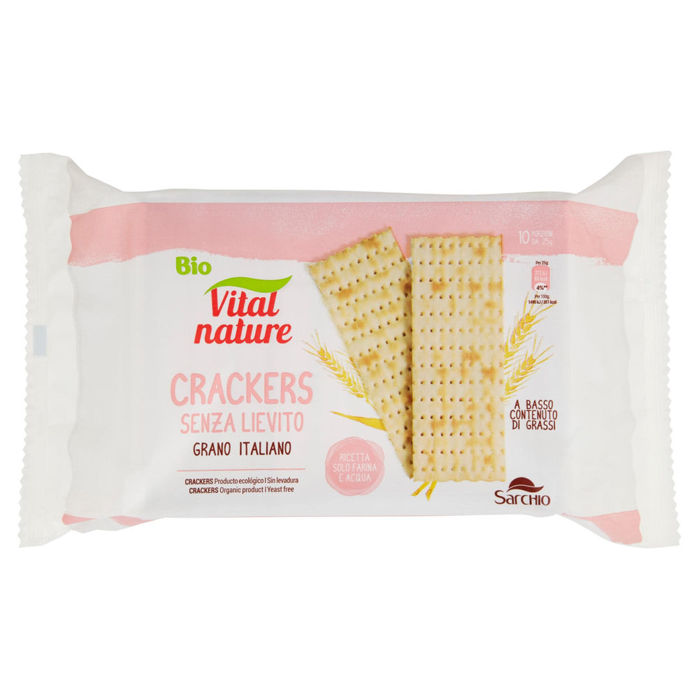 Crackers azzimo bio vitalnature  g 250