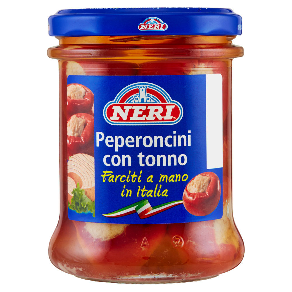 PEPERONCINI CON TONNO NERI G190 - 0