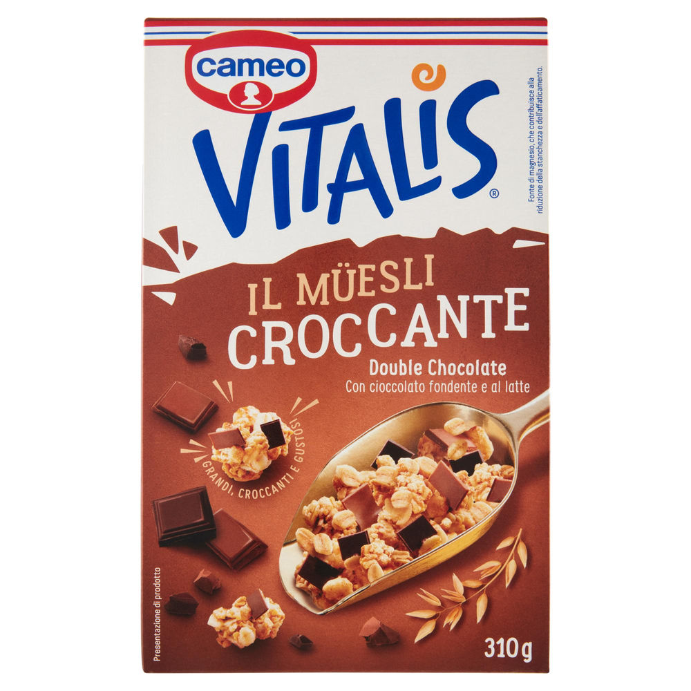 Muesli double chocolate vitalis g 310