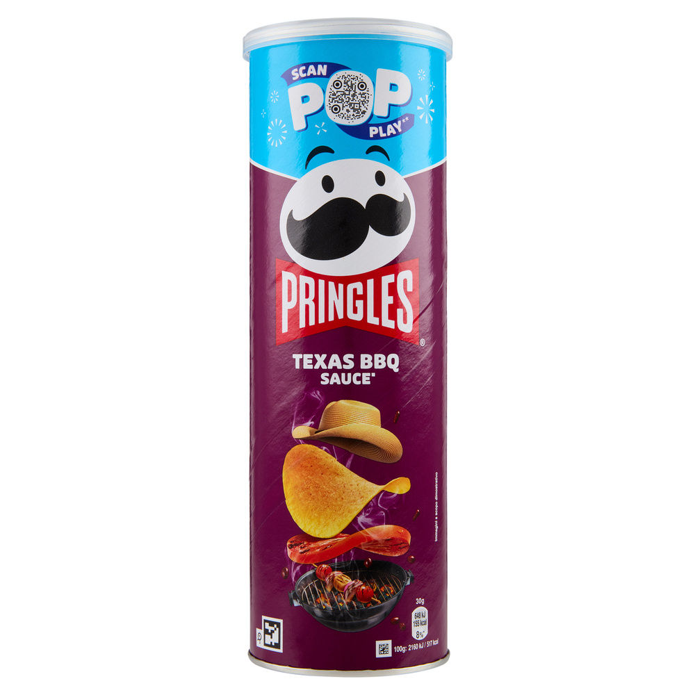 PATATINE PRINGLES BBQ MEGHAN TUBO G 175 - 0