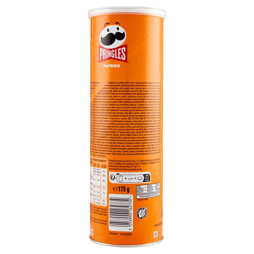 PATATINE PRINGLES PAPRIKA MEGHAN TUBO G 175 - 3