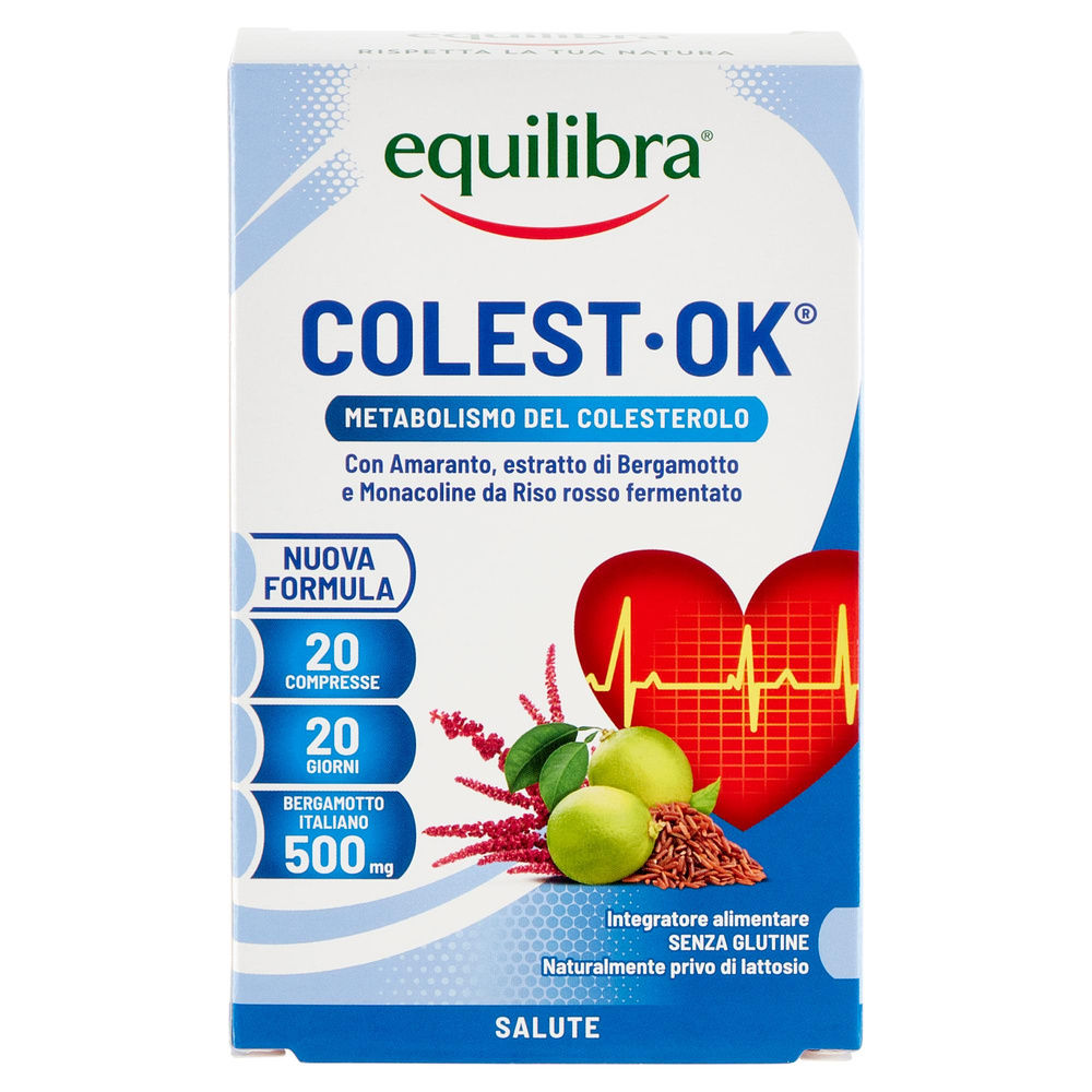 INTEGRATORE COLEST-OK EQUILIBRA SCATOLA 20 CPR G24 - 2