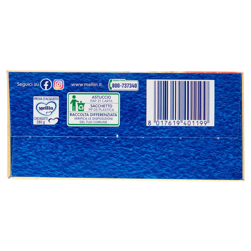 CONCHIGLIETTE 100% GRANO DURO MELLIN G280 - 4