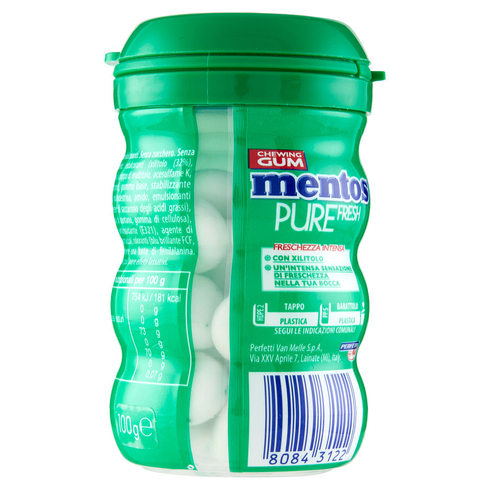 CHEWING GUM SPEARMINT X8 MENTOS G 100 - 1