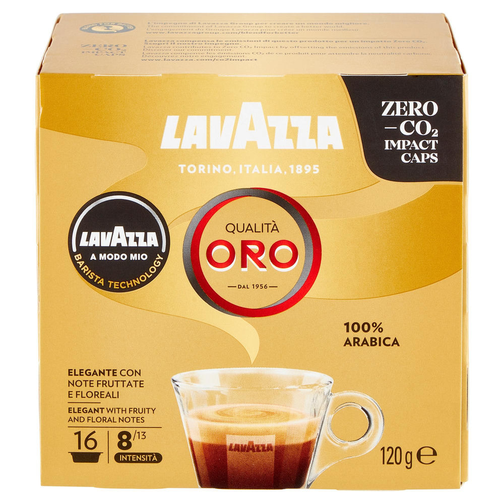 CAPSULE A MODO MIO QUALITÀ ORO LAVAZZA PZ. 16 G 120 - 3