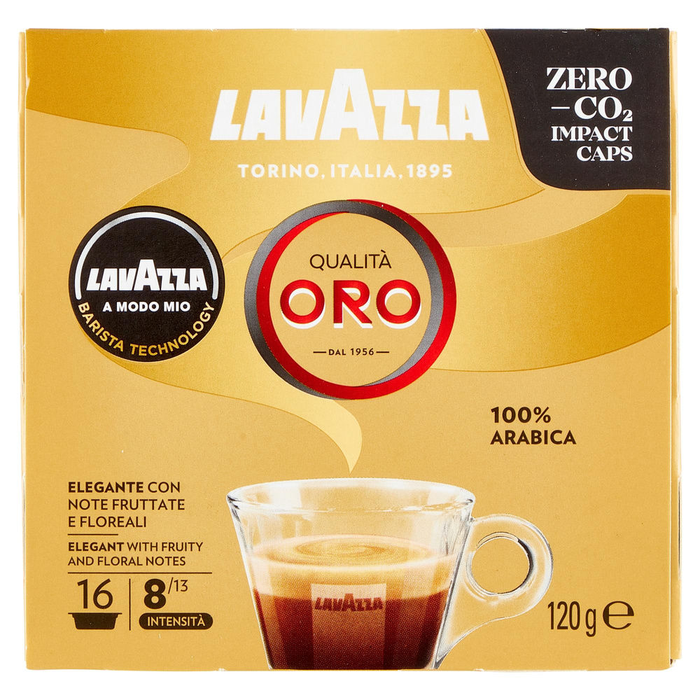 CAPSULE A MODO MIO QUALITÀ ORO LAVAZZA PZ. 16 G 120 - 2