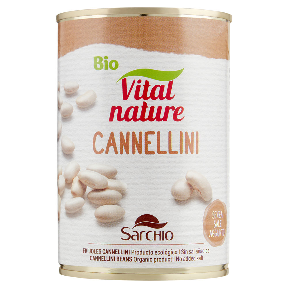 FAGIOLI CANNELLINI BIO VITALNATURE G 400 SGOCC G.240 - 0