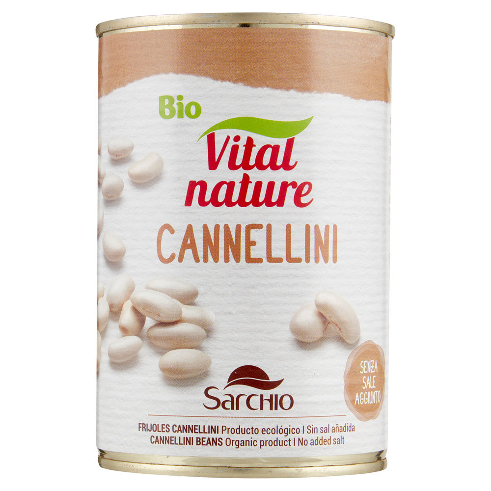 FAGIOLI CANNELLINI BIO VITALNATURE G 400 SGOCC G.240 - 6