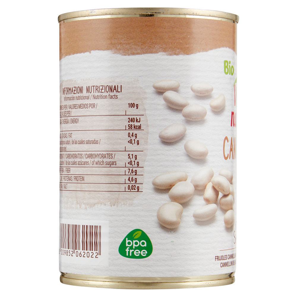 FAGIOLI CANNELLINI BIO VITALNATURE G 400 SGOCC G.240 - 5