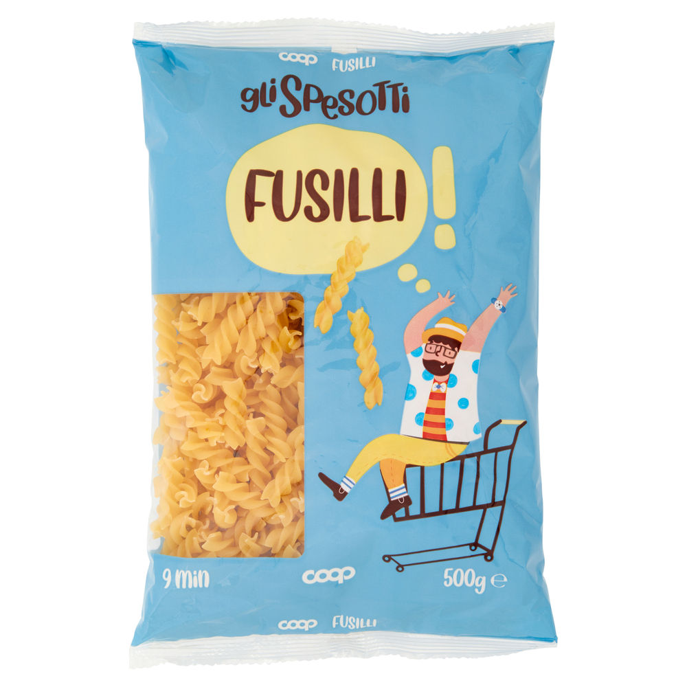 Pasta semola fusilli gli spesotti coop g500