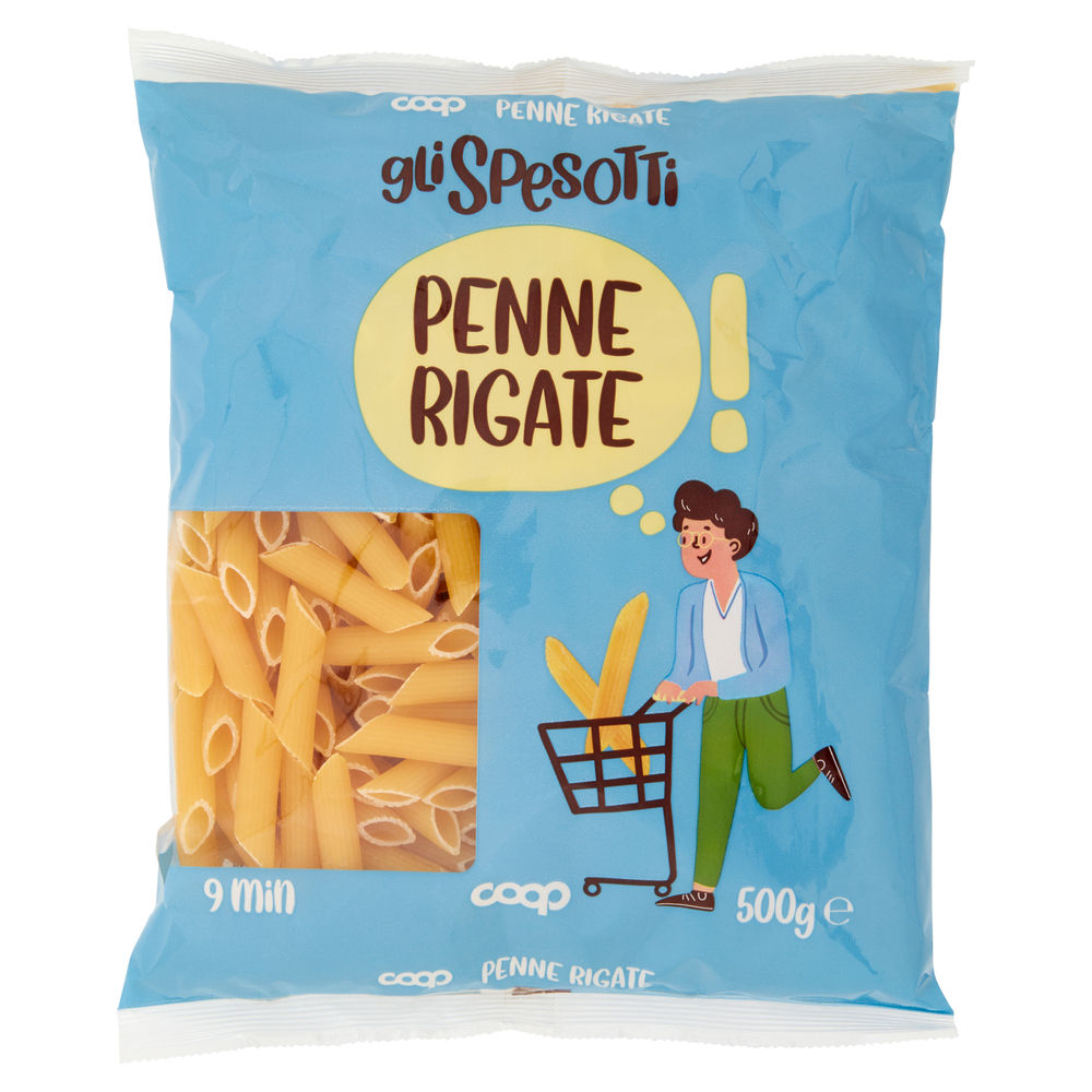 Pasta semola penne rigate gli spesotti coop g500