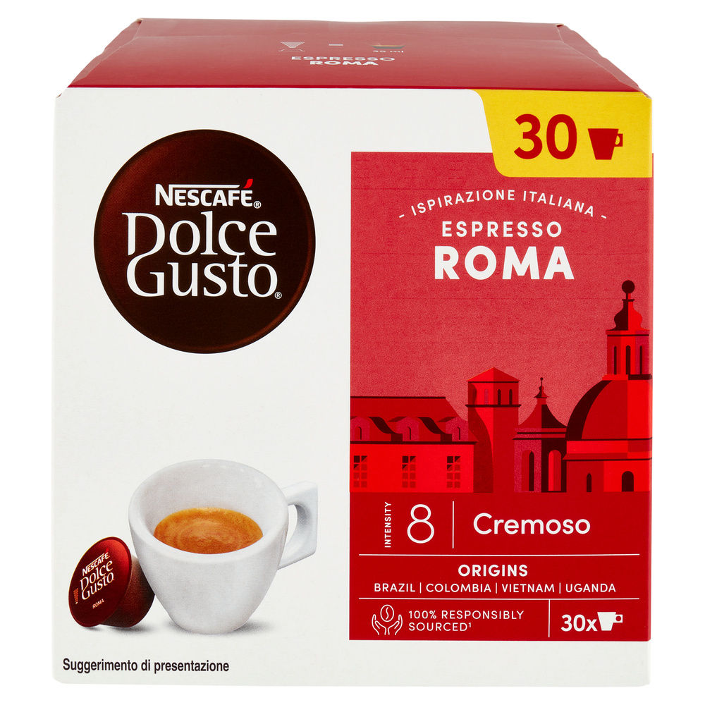 NESCAFE' DOLCE GUSTO ESPRESSO ROMA EXTRACREMA 30CAPS G 186 - 7