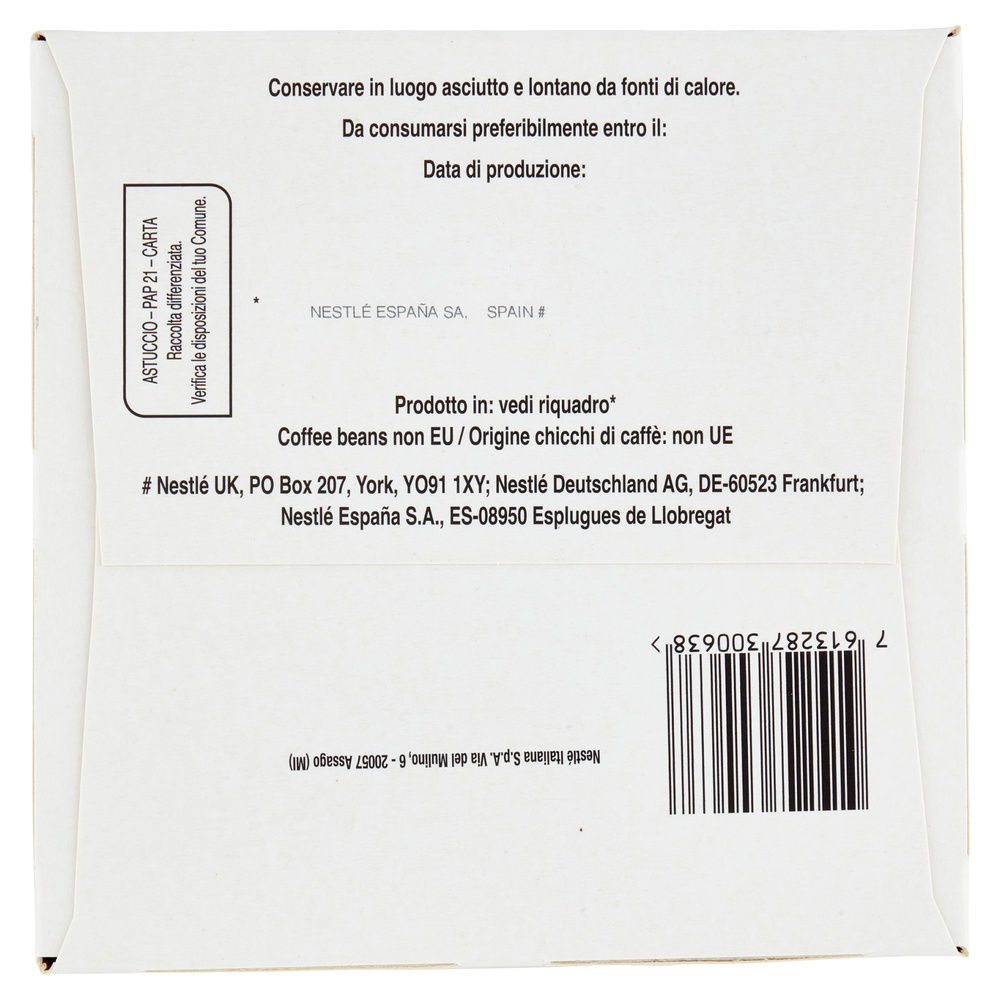 NESCAFE' DOLCE GUSTO ESPRESSO ROMA EXTRACREMA 30CAPS G 186 - 5