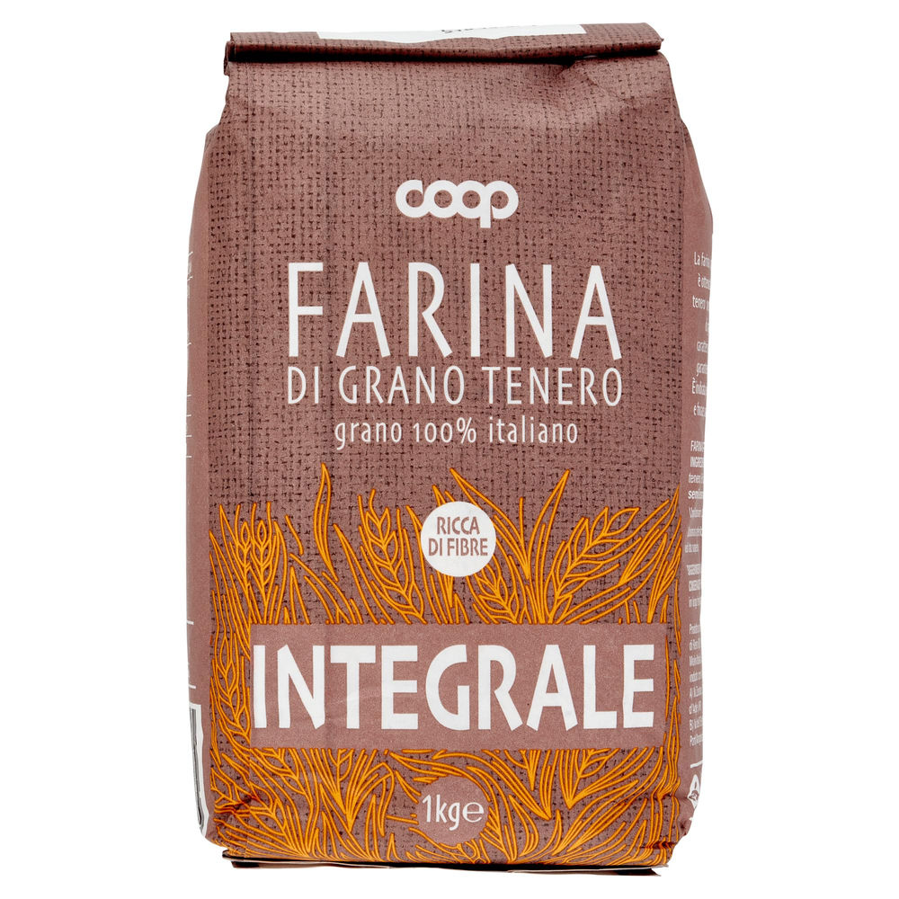 FARINA COOP INTEGRALE 100% ITALIA KG1 - 1