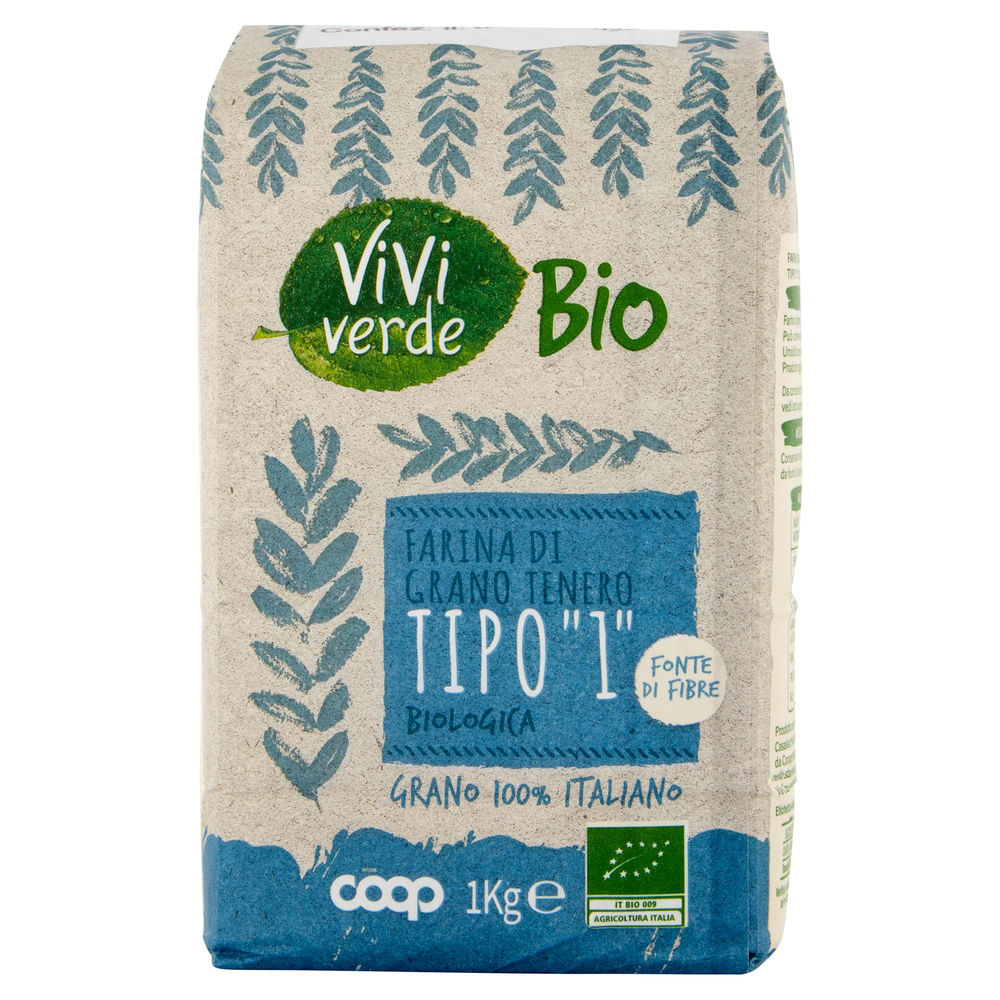 FARINA TIPO 1 BIO VIVIVERDE COOP KG1 - 1