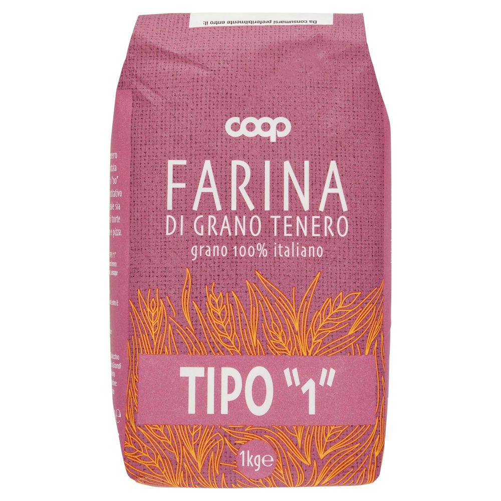 FARINA COOP TIPO 1 100% ITALIA KG1 - 0