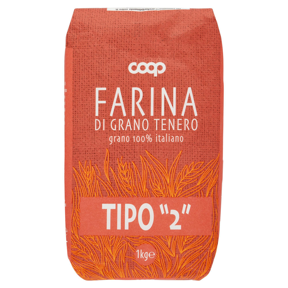 Farina coop tipo 2 100% italia kg1