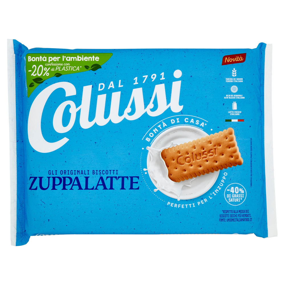 Biscotti zuppalatte colussi g 500