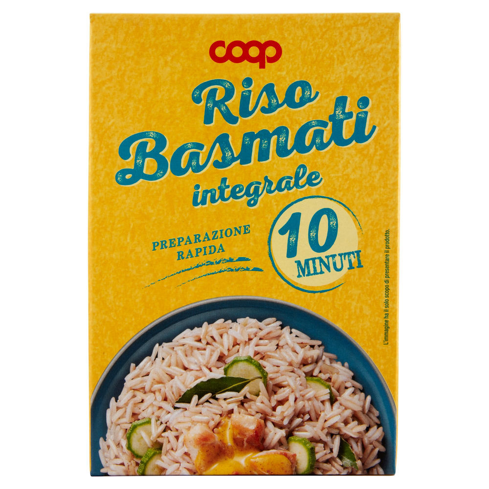 RISO BASMATI INTEGRALE COOP COTTURA RAPIDA G500 - 0