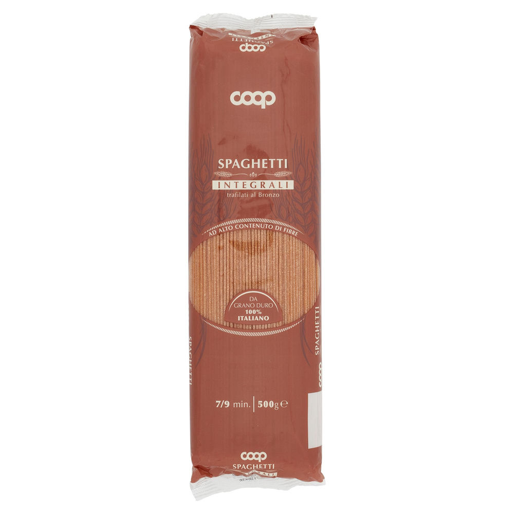 SPAGHETTI INTEGRALI COOP GRANO 100% ITALIANO G500 - 3