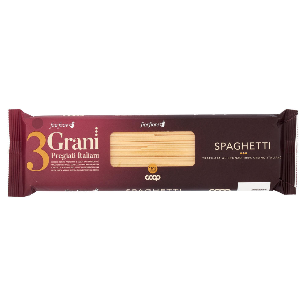 PASTA DI SEMOLA SPAGHETTI FIOR FIORE 3 GRANI COOP G500 - 3