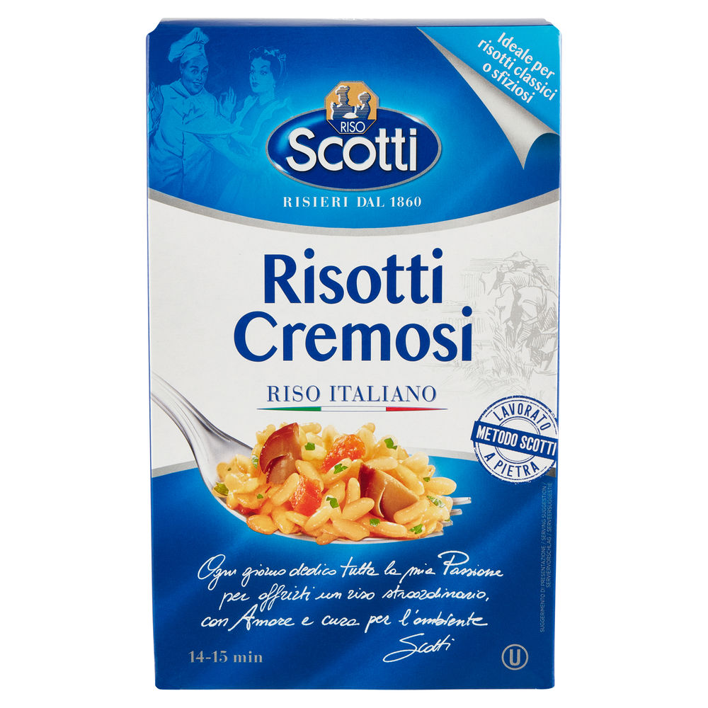 RISOTTI CREMOSI RISO SCOTTI 800G - 0