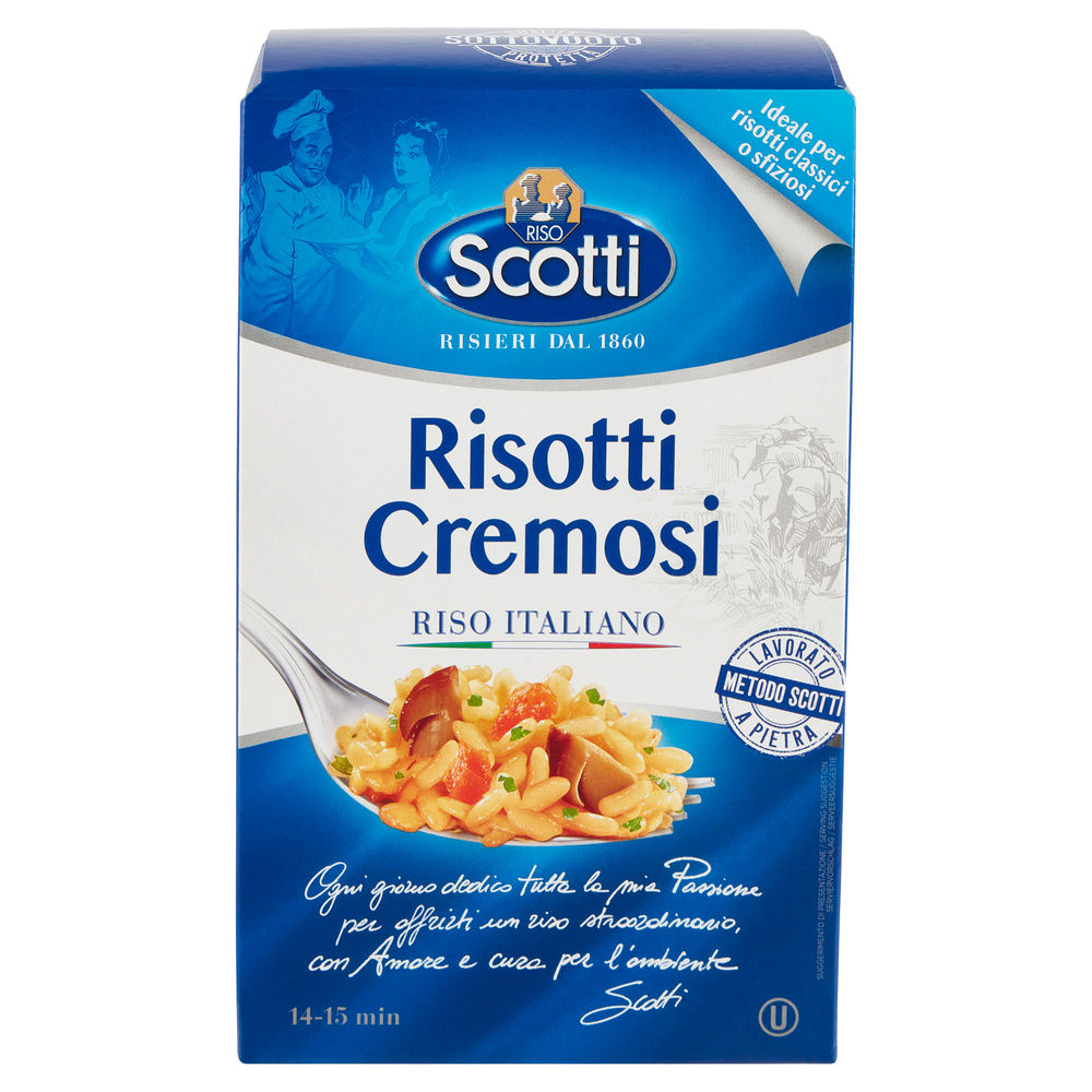 RISOTTI CREMOSI RISO SCOTTI 800G - 2