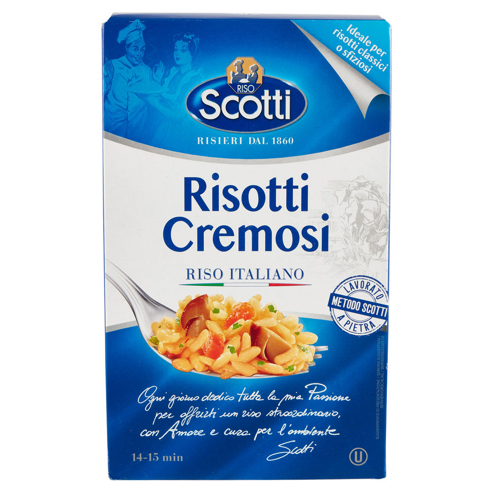 RISOTTI CREMOSI RISO SCOTTI 800G - 3