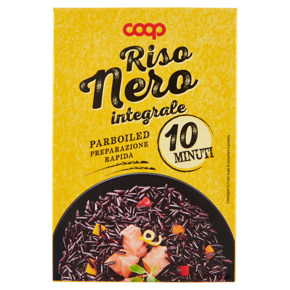 RISO NERO INTEGRALE COOP COTTURA RAPIDA G500 - 0