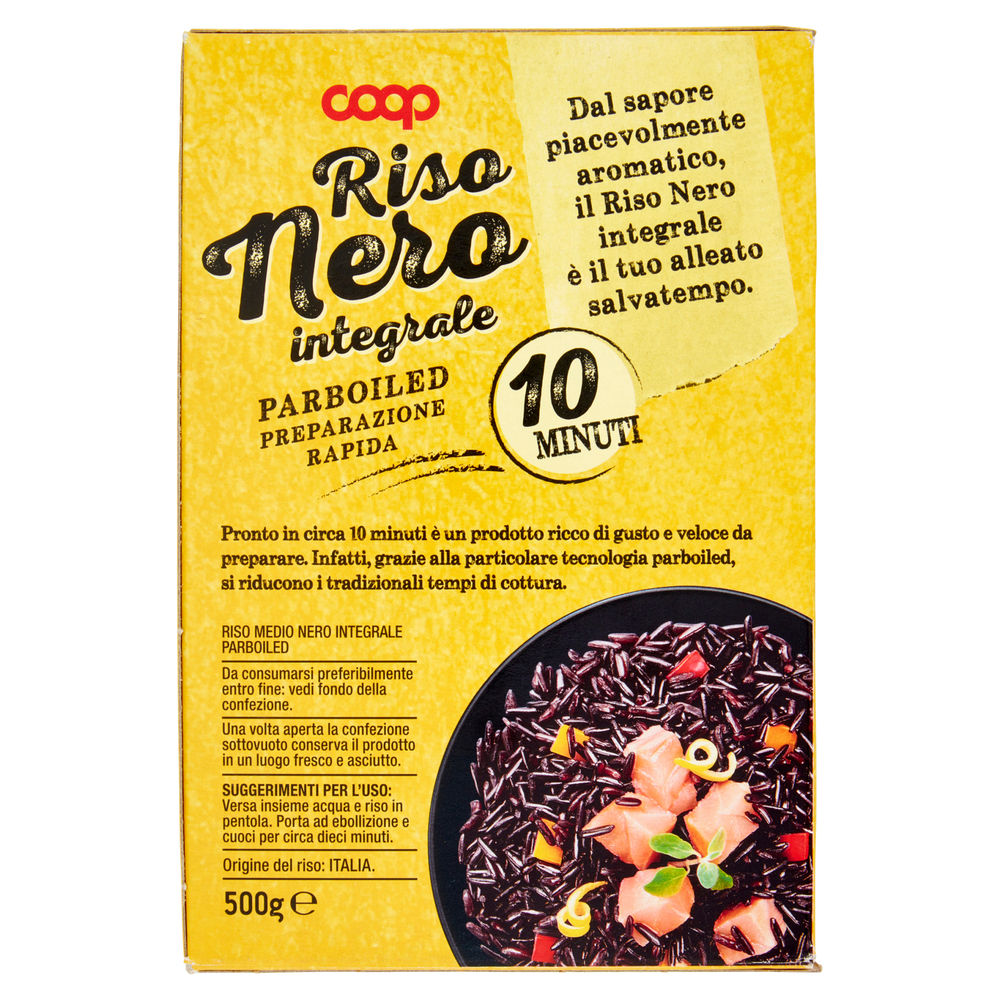 RISO NERO INTEGRALE COOP COTTURA RAPIDA G500 - 1