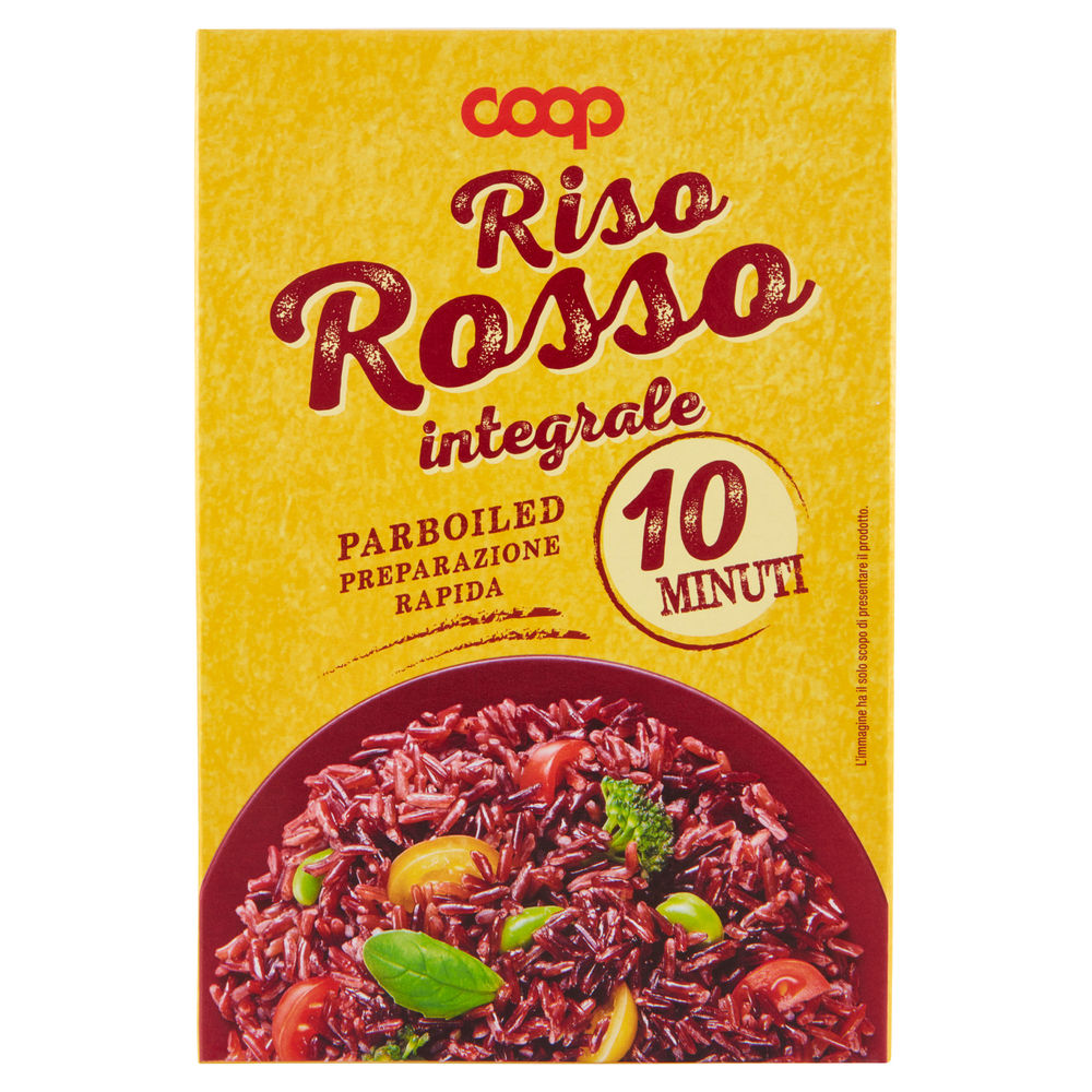 Riso rosso integrale coop cottura rapida g500